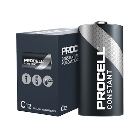 Procell Duracell Procell INTENSE C Alkaline Battery, 12PK PX1400-12